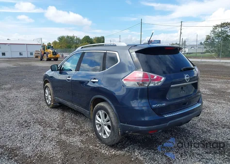 2016 Nissan Rogue Sv from USA, damaged, VIN 5N1AT2MV4GC745481